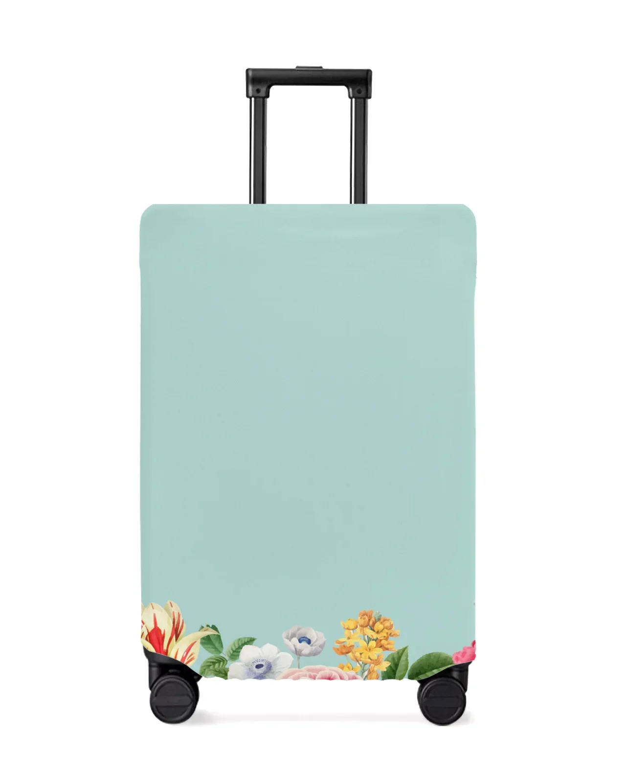 Summer Fresh Flowers Travel Luggage Protective Cover for 18-32 Inch Travel Accessories Suitcase Elastic Dust Case Protect Sleeve