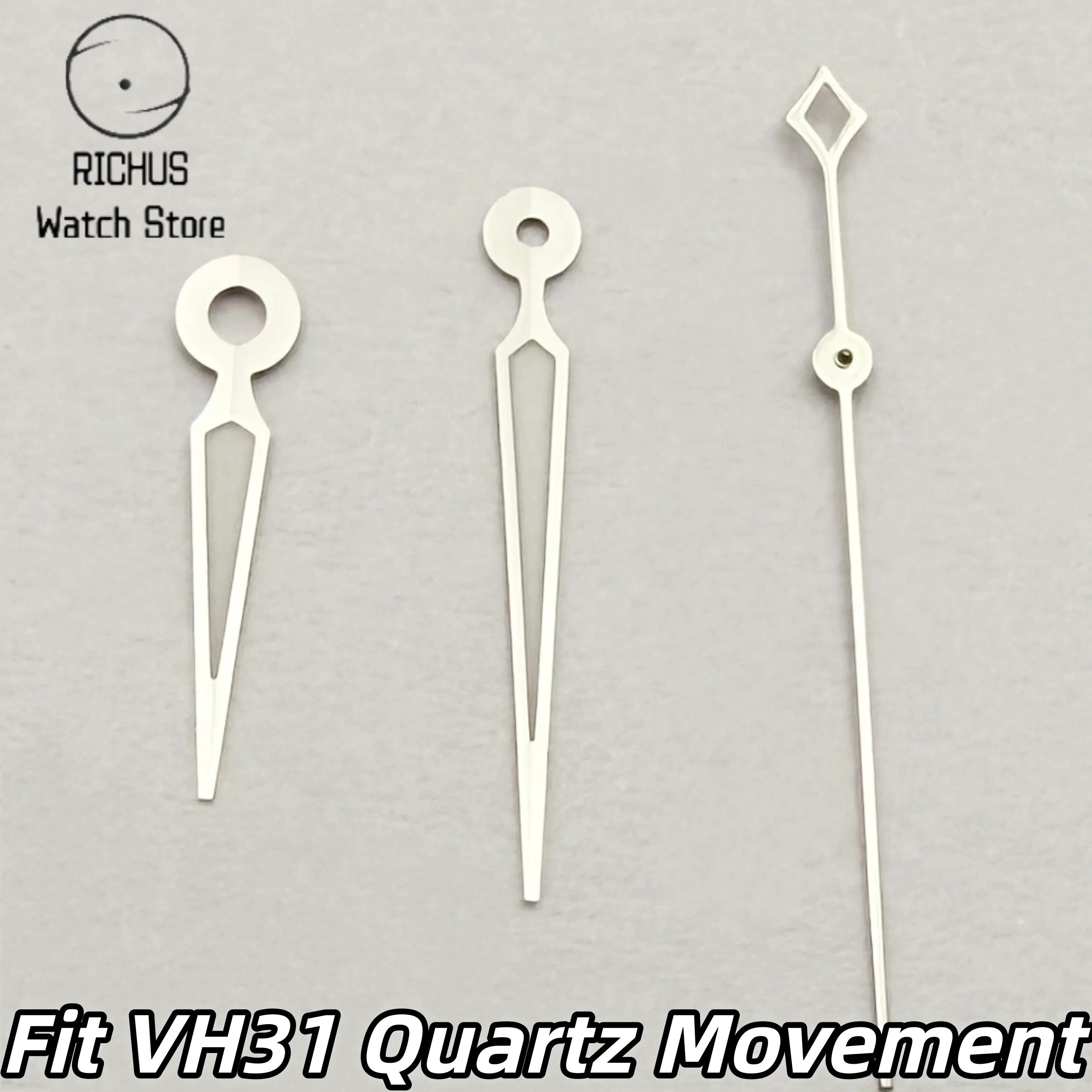 VH31 Silver Watch Hands Set fo - Replacement Watch Bracelet ulasan dan harga