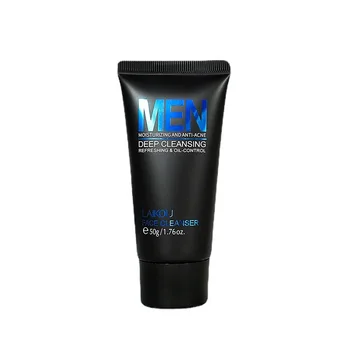 LAIKOU Men Facial Cleanser Face Wash Moisturizing Man Skin Care Oil Control Blackhead…