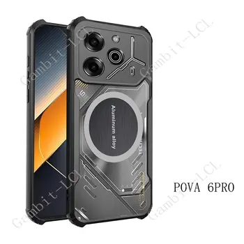 Kryt s ochranou proti pádu pro Infinix GT 20 Pro X6871 GT20Pro Tecno Pova 6 Pro LI9, magnetický posuvný kryt s odvodem tepla 10 nejlepší prodej Příslušenství k telefonům Infinix - №4