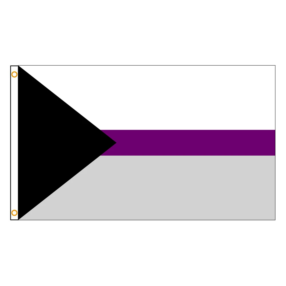 3×5 Ft Demisexual Pride Flag Polyester Printed Banner Tapestry For Decor 60×90cm 90x150cm 120×180cm 150×240cm