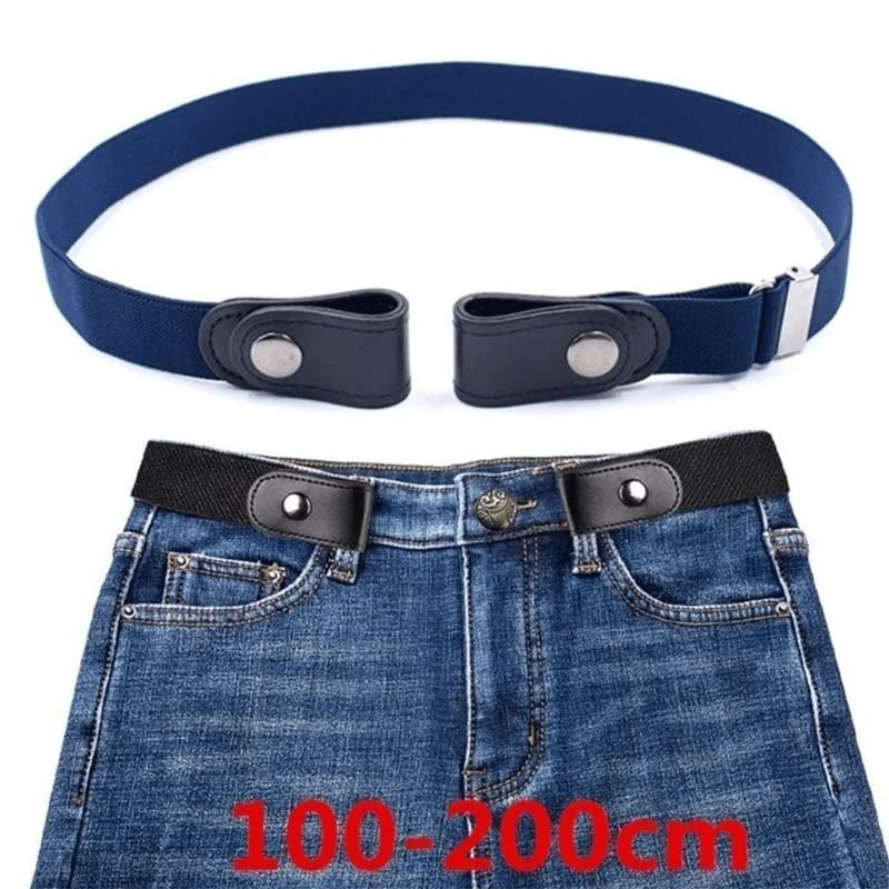 1pc Trendy No Buckle Elastic Waist Belt For Men - Adjustable And Comfortable Solution For Jeans , Ideal Choice for Gifts