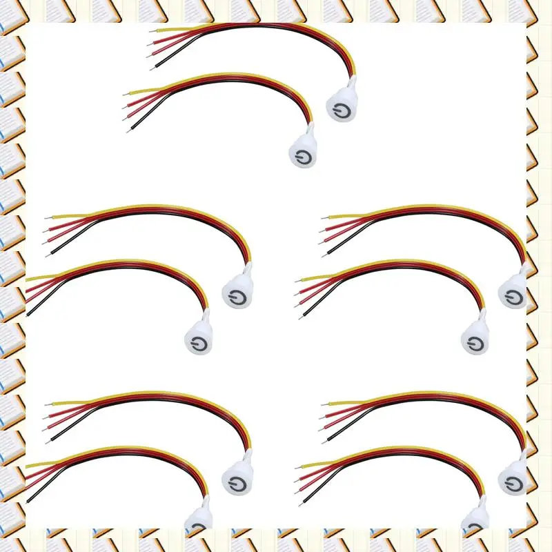 

A14M 10 шт. сенсорный диммер DC3,7 В 5 В 12 В бесступенчатый диммер датчик для светодиодного освещения, фургона, шкафа, гардероба и полосы