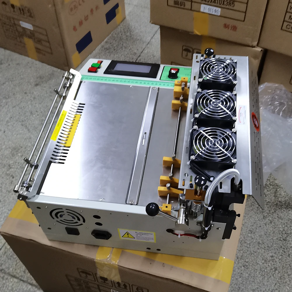 

Новая автоматическая машина для резки тканевых лент (холодная и горячая резка) 2026 года, машина для резки волшебной клейкой ленты, молний, строп и эластичных ремней