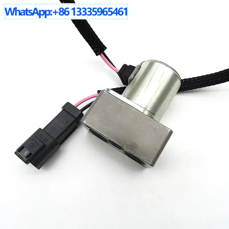 

2PCS Excavator PC200-7 PC200-8MO hydraulic pump solenoid valve 702-21-6260 0 anti-card solenoid valve
