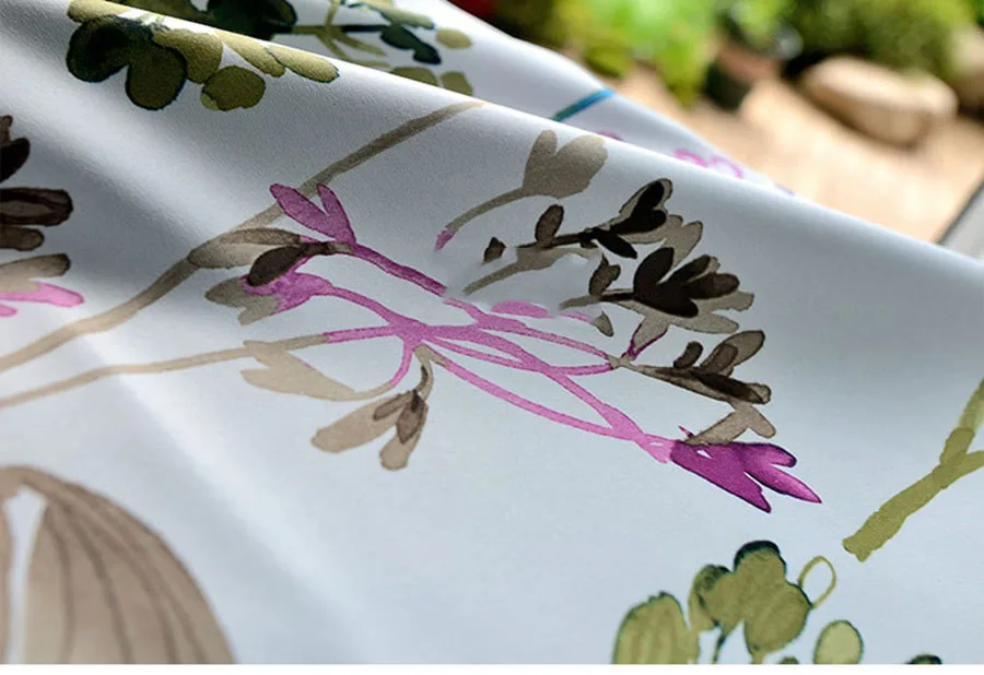 FLOWERS LEAVES TOGETHER 3D Blockout Photo Print Curtain Fabric Curtains FLOWERS LEAVES TOGETHER 3D Blockout Photo Print Curtain Fabric Curtains