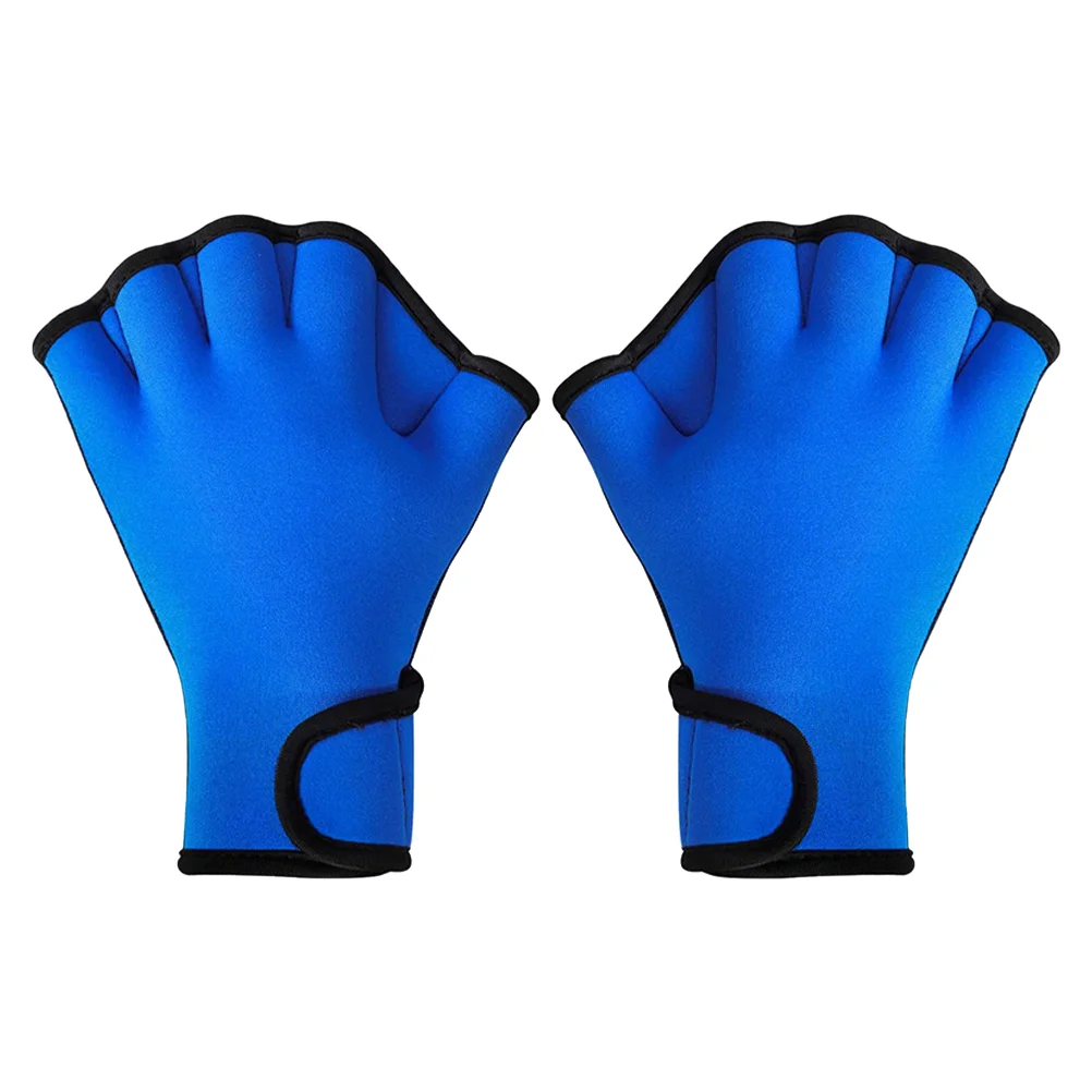 

Warm Gloves Swimming Mittens Supplies Aquatic Fitness Water Resistance Training Mitts