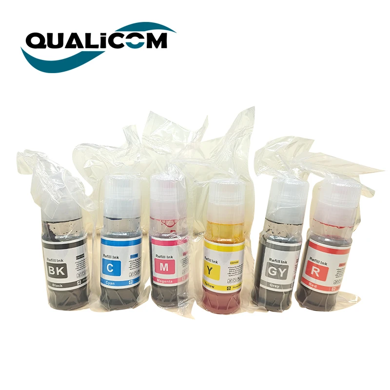 6er-Pack GI-23 GI-43 GI-53 GI-73 GI-83 kompatibel für Canon Dye Ink Refill Ersatz für Canon G540 G550 G640 G650 G620