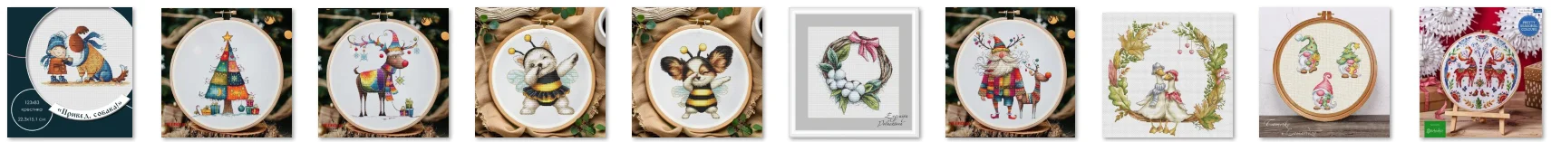 

Cross stitch Kit 14CT 18CT 25CT Canvas Cross Stitch DIY Embroidery Set DMC Thread Cotton Bow Wreath 30-31
