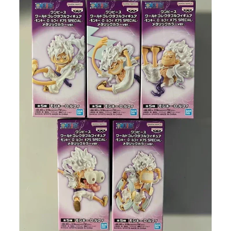 

Original Banpresto In Stock Wcf One Piece Special Metallic Color Gear 5 Monkey D Luffy Figure Anime Model Boxed Toy Genuine