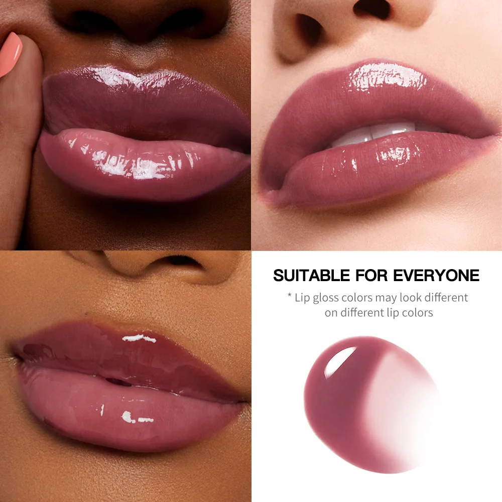 Lakerain Lip Gloss Burro di Lunga Durata Antiaderente Bellezza Impermeabile Lip Stain Trucco Rimpolpante Idratante Lip Gloss Cosmetici