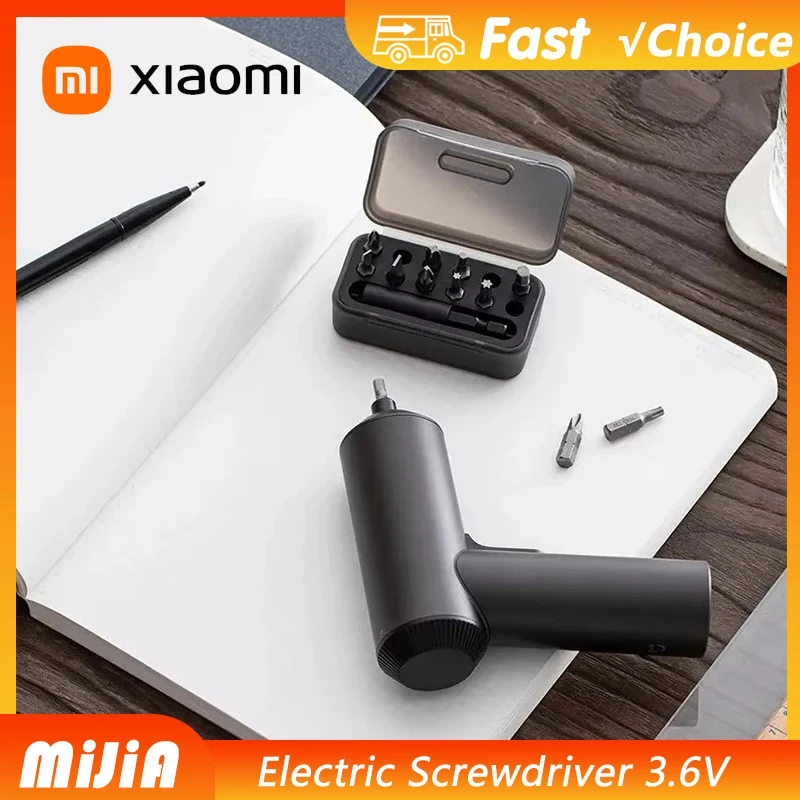 NEW Xiaomi Mijia Electric Screwdriver 2000mah Battery Patent Cordless Design 5N.M Torque Cordless Rechargeable Screwdriver