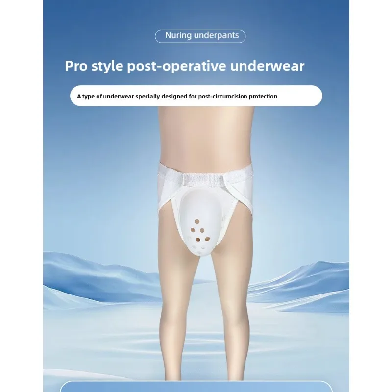 Biancheria Intima Protettiva Post-Operatoria per il Recupero dell'Area Intima, Chiusura a Strappo, Nuovo Stile, Comoda, Traspirante, Tessuto Morbido, per Adulti