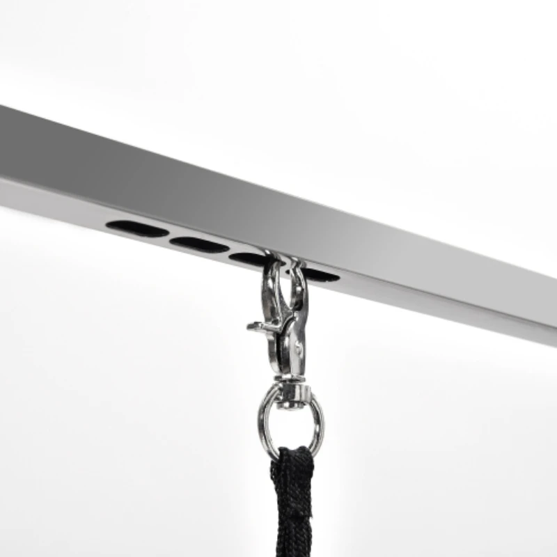 Stainless Steel Frame Beauty Table for Dog Pet Grooming with Rubber Pads