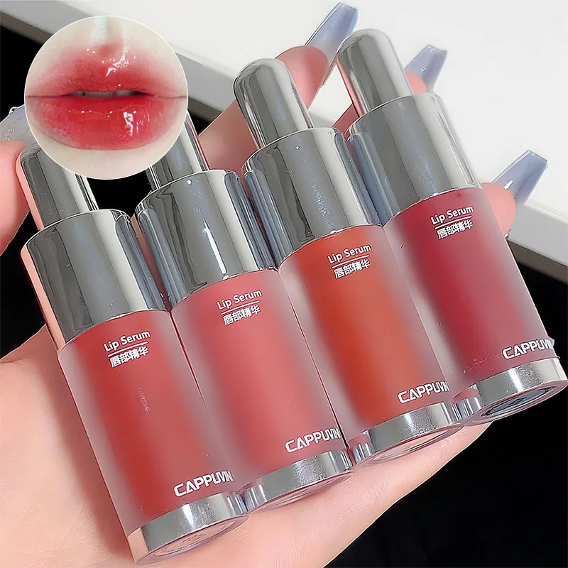 Cappuvini Baby Bottle Lip Gloss — Hydrating Mirror Finish, Glass-Effect Lip Gloss for Jelly-Like Lips,
