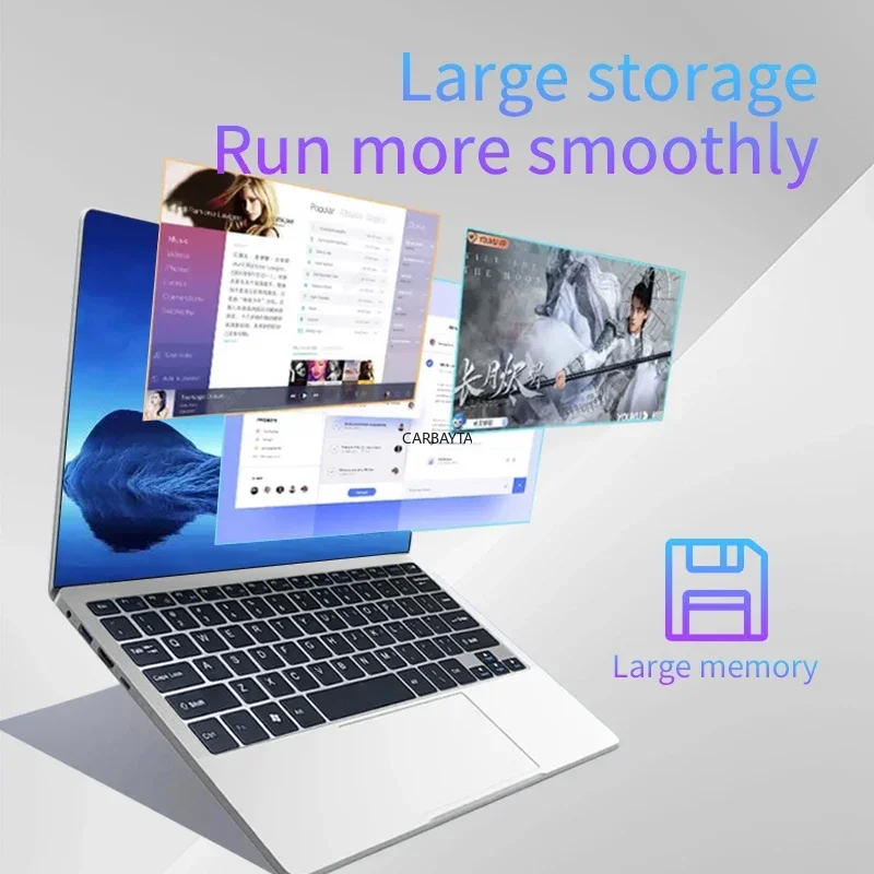 Portable 2 in 1 Laptop Computer Intel N4020 11.6 Inch Touch Screen Notebook Ram 8GB Rom 128GB-1TB SSD Windows 11 Pro PC Computer