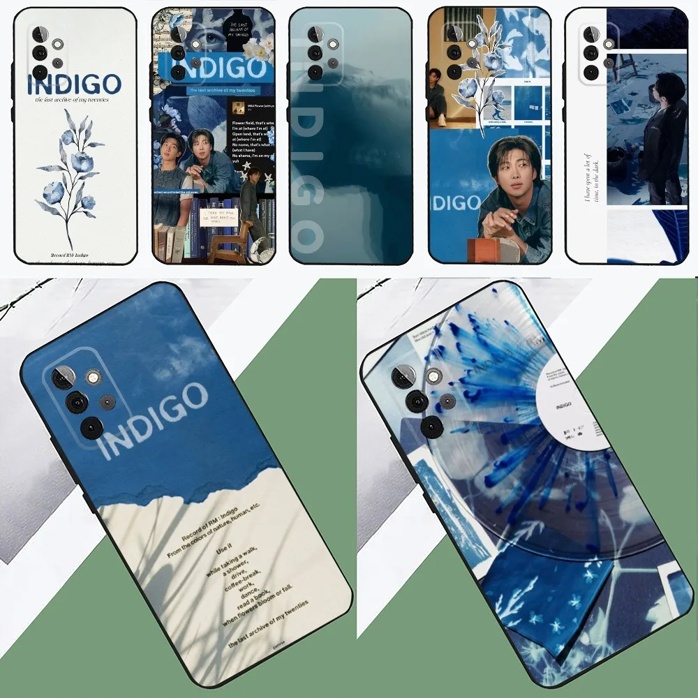 RM INDIGO-S   Phone Case For SamsungS24,23,22,21,S20 ,Pro10,S30Plus,S9,20lite Ultra Black Cover