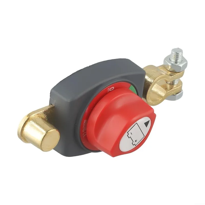 

Battery Disconnect Switch, 12V 24V 48V on-Off Top Post Battery Shut Off Switch Disconnect Isolator for Car, Vehicle.