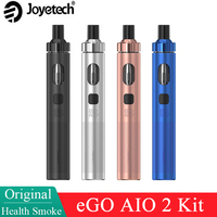 Original Joyetech eGO AIO 2 Kit 2ml Empty Pod 1700mAh Battery & BFC 0.8ohm Coil Vaporizer Electronic Cigarette Vape Pen