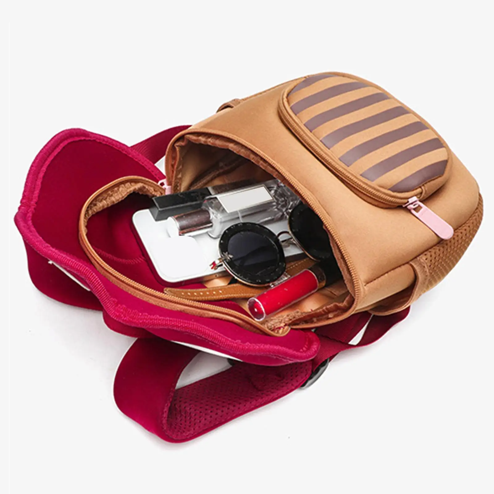

Kids Backpack Cute Adjustable Shoulder Straps Portable Travel Bag for Preschool