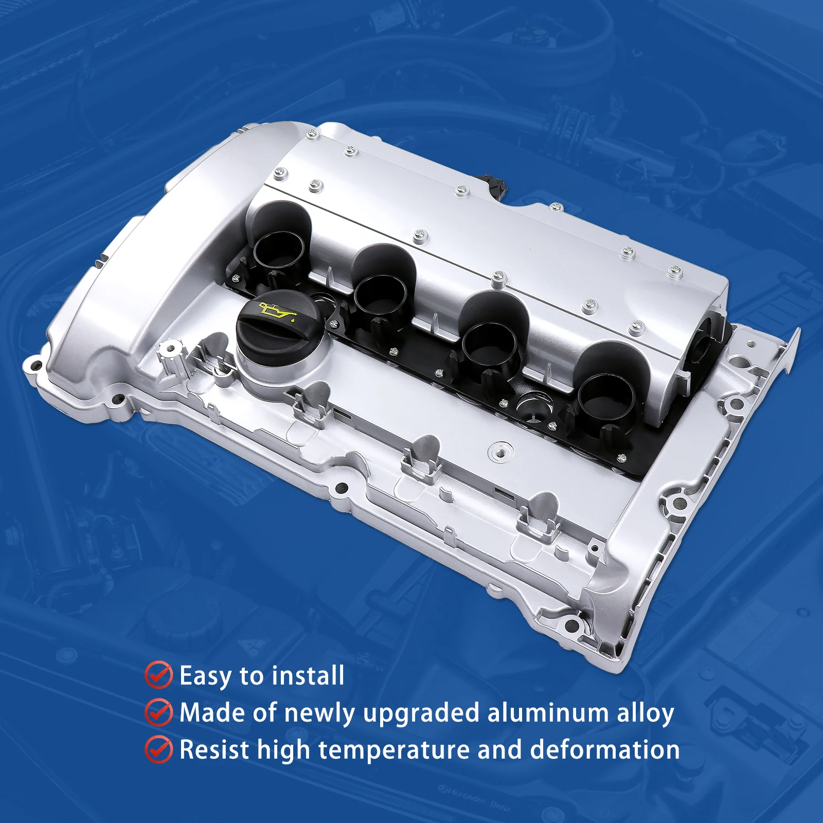 

Aluminium Engine Valve Cover 11127646555 11127572854 For MINI R55 R56 R57 R58 R59 Cooper S JCW N14 1.6L Turbo Engine