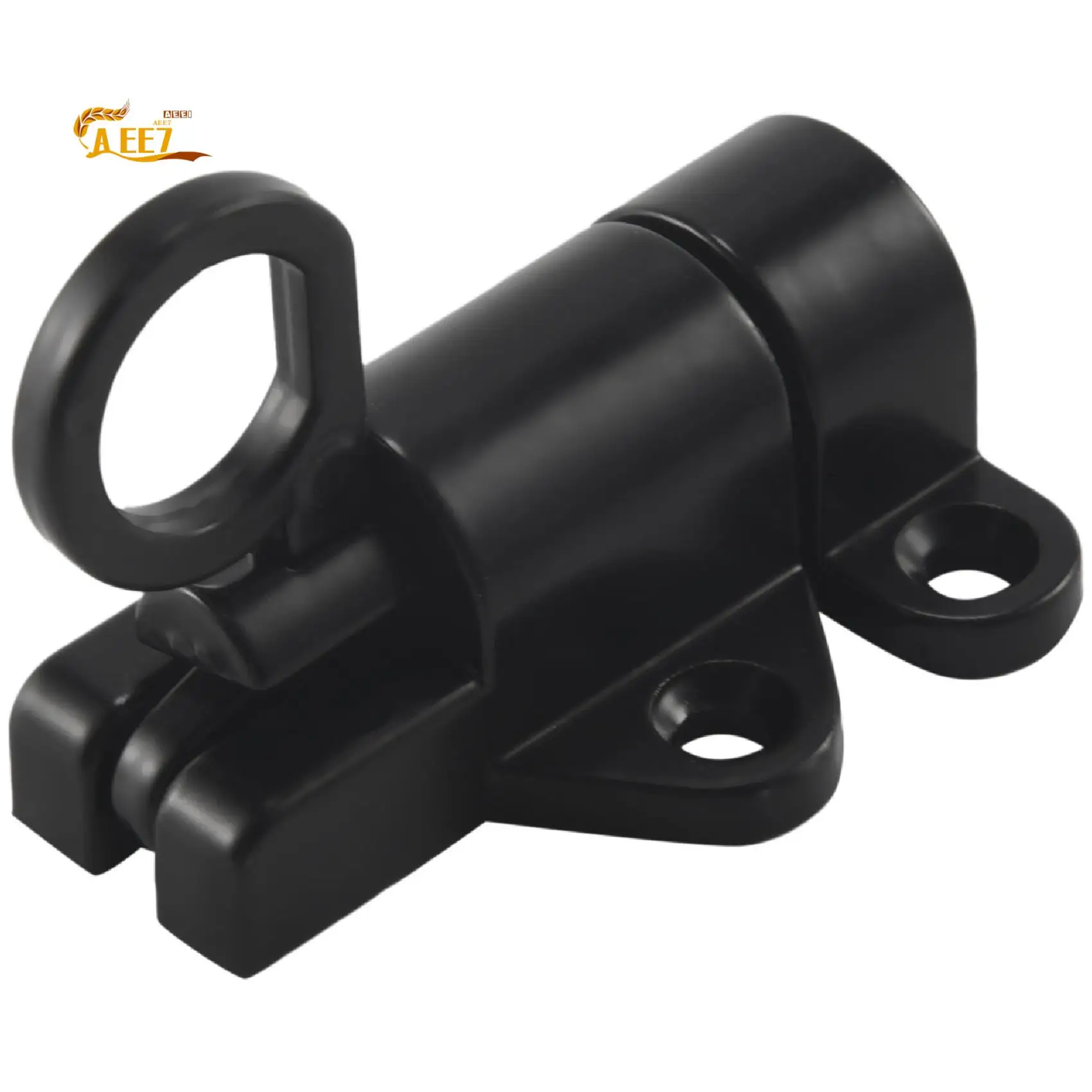 

AEE7-Aluminum Alloy Security Automatic Window Gate Lock Spring Bounce Door Bolt Latch