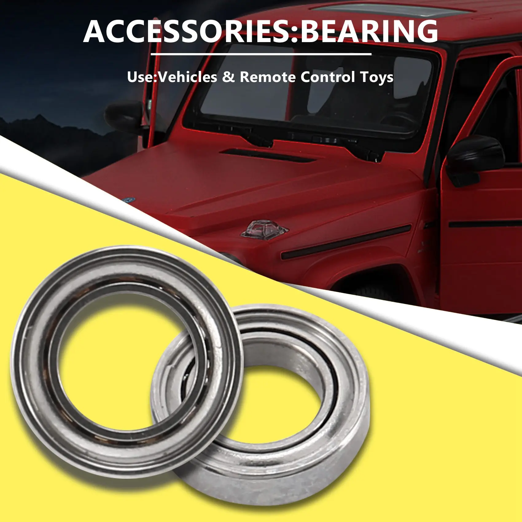 ABLJ 144001 -1296 Cuscinetto per Wltoys 144001   Accessori di aggiornamento per pezzi di ricambio per auto RC 1/14 4WD, 4X7X1.8