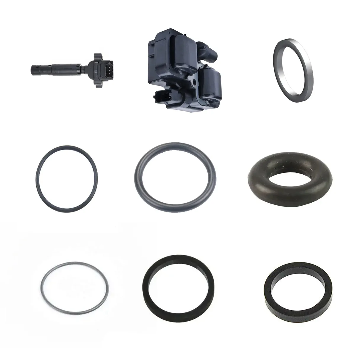 Stock High Quality Ignition Coil For Mercedes-Benz C E S ML CLK Class 1998-2011 OE 0001587803 A0001587803 Direct Replacement
