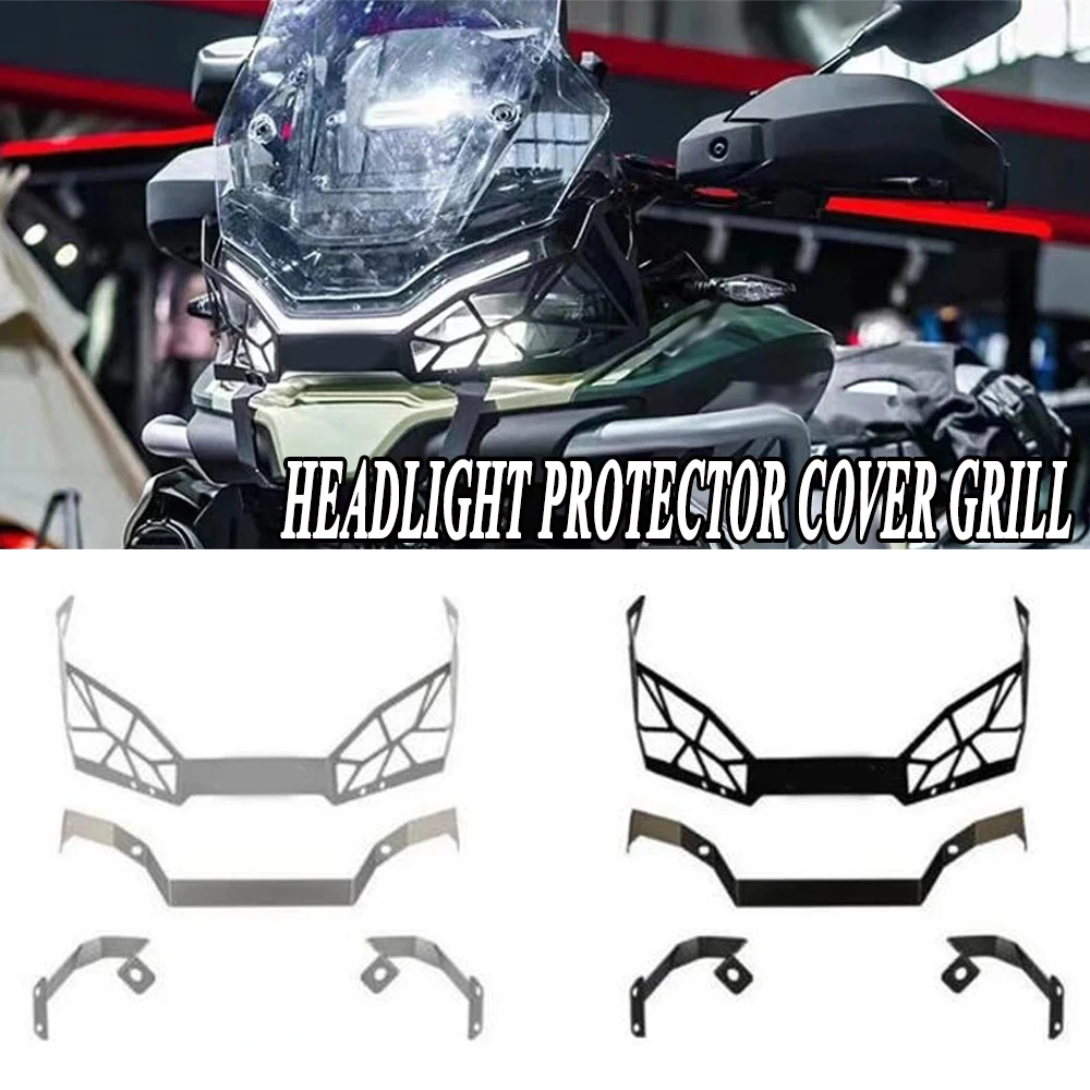 

For CFMOTO CF 800MT MT800 MT 800 MT CF800MT 2021 2022 2023 Headlight Guard Grille Cover Headlamp Grill Mesh Guard Motorcycle