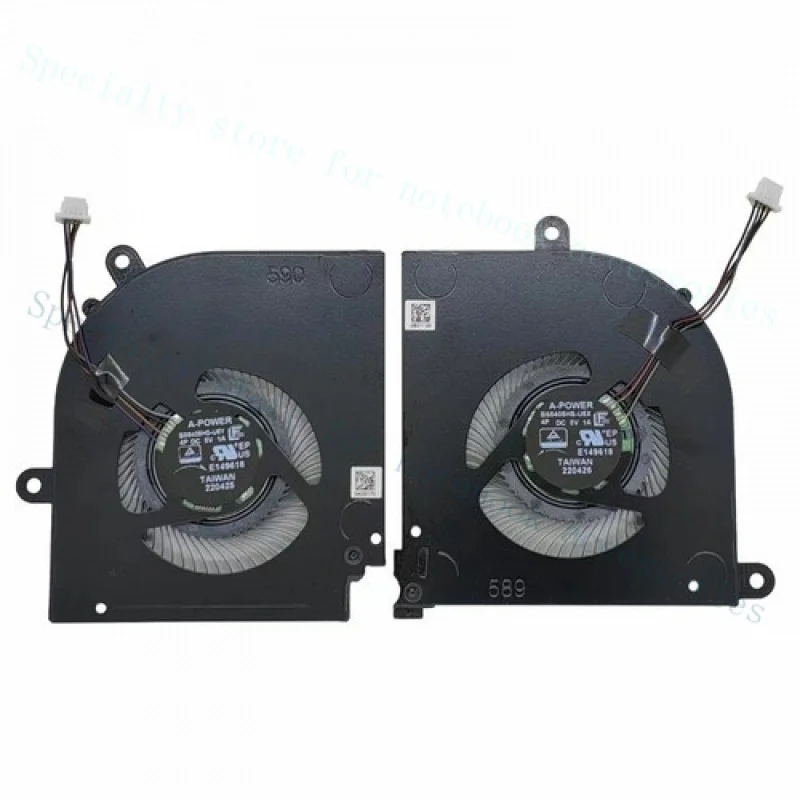 

A++ New CPU+GPU Cooling Fan for MSI MS15B1 Stealth 15M MS-15B1 15M B12UE 12th DC5V