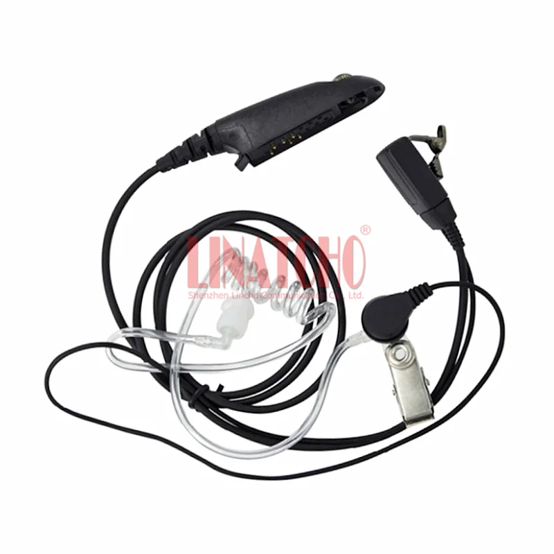 GP328 GP338 PTX760 MTX8250 Transparent Air Tube Interphone Walkie Talkie Earphone Headset