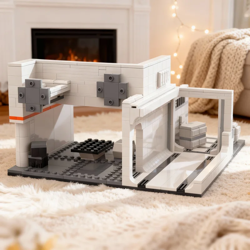 

529pcs MOC Kamino Barracks And Star Battle Model Building Blocks Toy Gift Creative Display Collectible Desk Premium Adult Kids