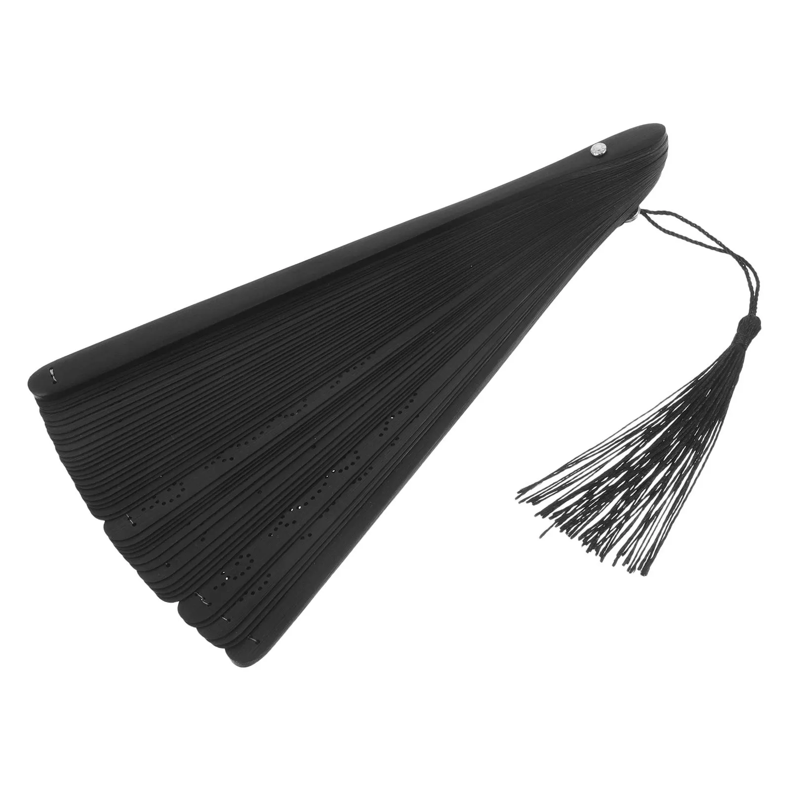 

Classical Bamboo Folding Hand Fan Vintage Hollow Design Elegant Dance Performance Prop Traditional Chinese Art Fan For Tea