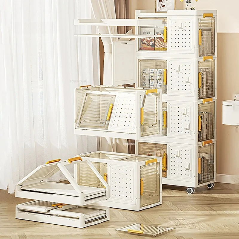 

Складной многоярусный стеллаж для ванной комнаты, прикроватная тумба для спальни, шкаф для хранения у эркера, креативная мебель для дома