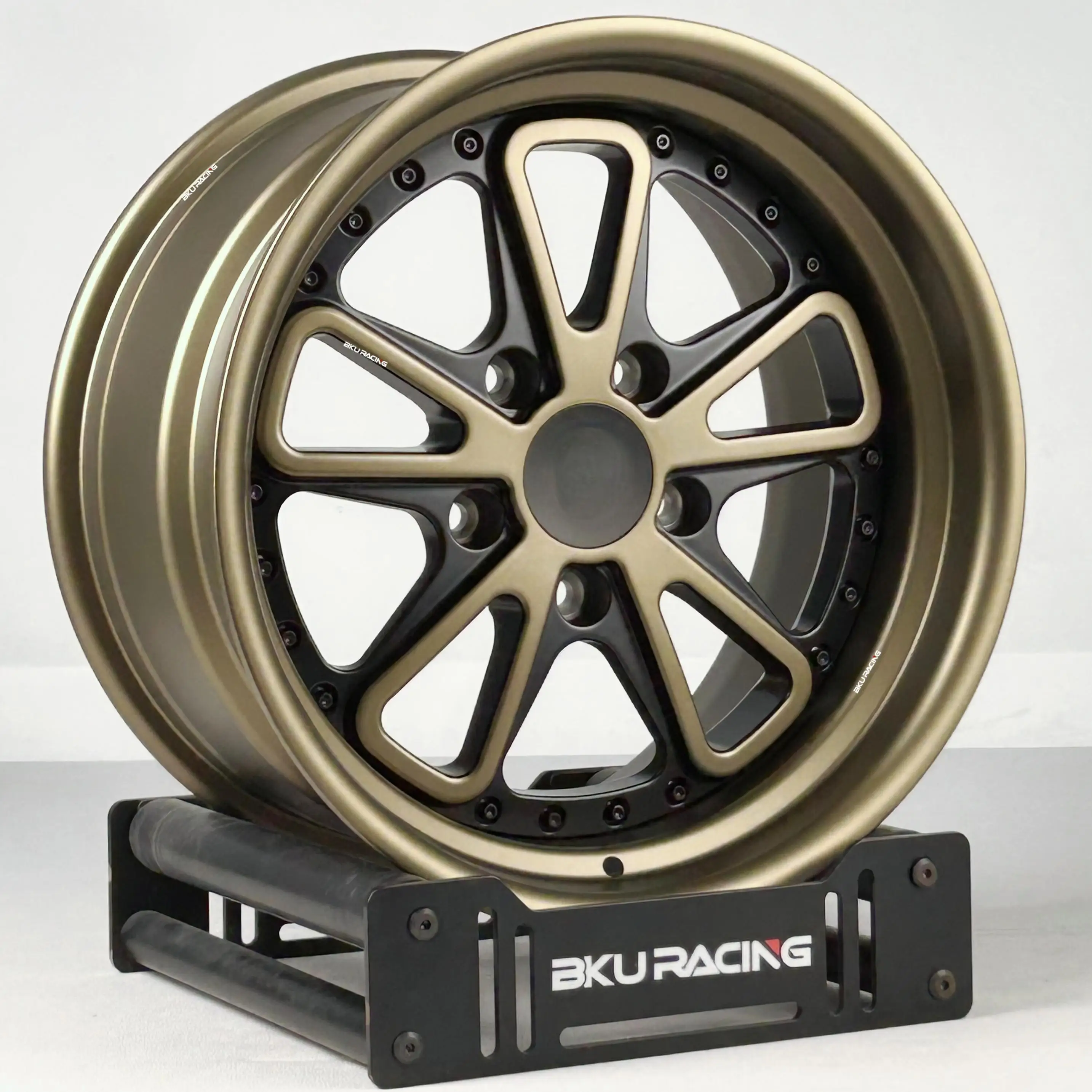 

Bku 2-piece Forged 5x130 Wheels 17 18 19 Inch Rims 2-Toned Alloy Passenger Car Wheels for Porsche Cayenne 911 970 997 Macan 996