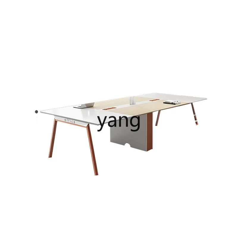 

CX simple modern small meeting room simple negotiation long table work table