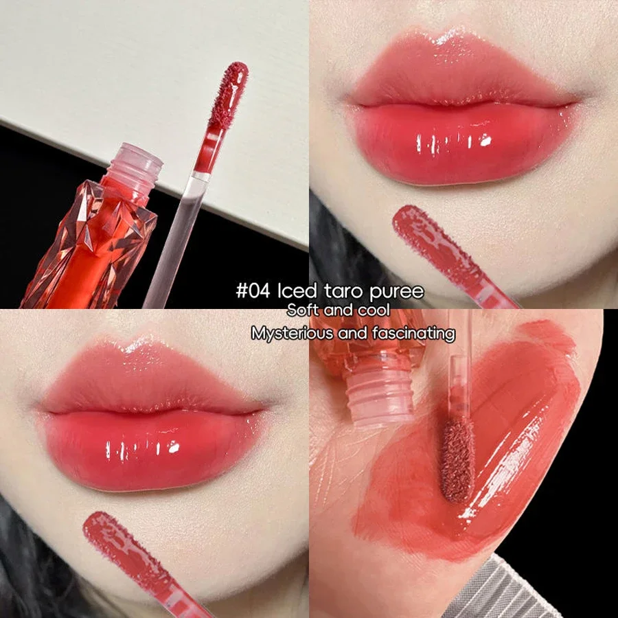Mirror Water Gloss Moisturizing And Moisturizing Lip Gloss Glass Lip Gloss Long-lasting Waterproof And Non Smudging Lip Gloss
