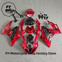Moke moto Motorcycle Fairings Kit Fit For S1000rr 2009 2010 2011 2012 2013 2014 Bodywork Set Red Black