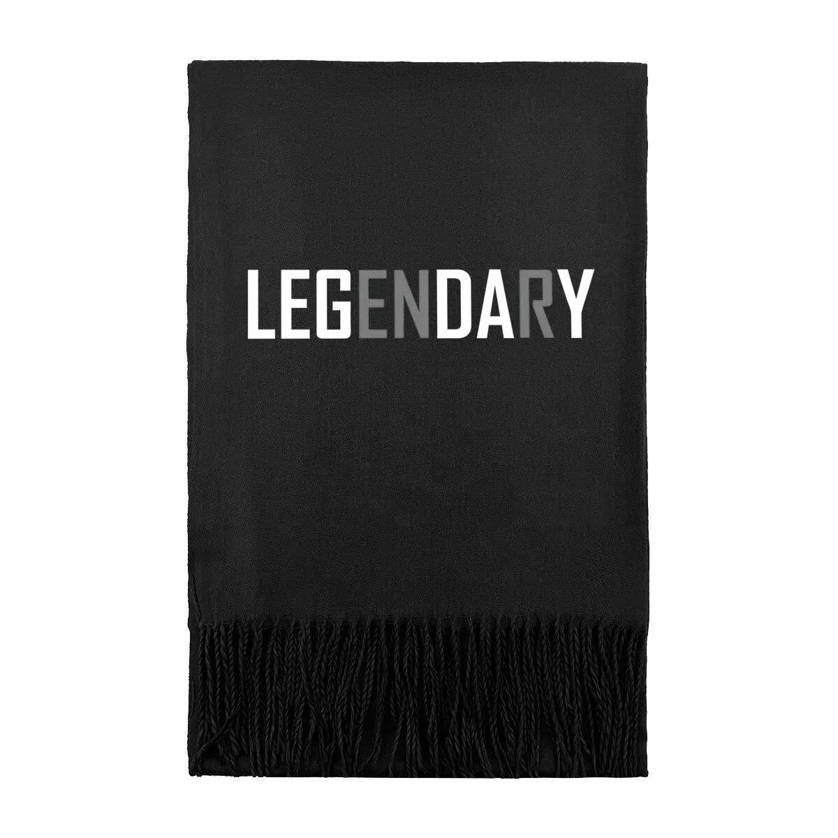 

Легендарный жирный, простой - текст - Только ударопрочный графический модный зимний шарф женский осенне-зимний все новый