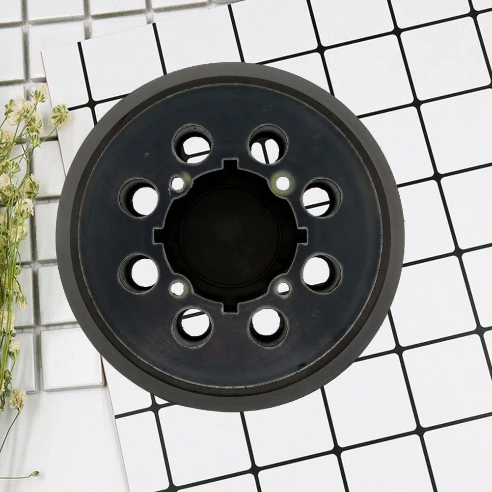 5 بوصة 8 حفرة 3 دبوس قرص تلميع كهربائي الصنفرة لوحة التنظيف الذاتي قرص الطحن لآلات هوائية دائم #3