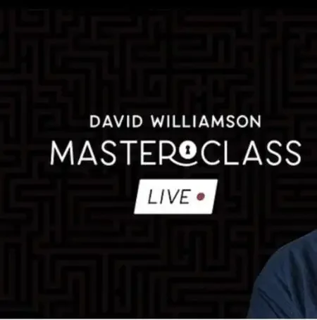 David Williamson Masterclass Live (Week 1,2,3) Masterclass Live Lecture by Harapan Ong (Week 1-3) ,Magic Tricks