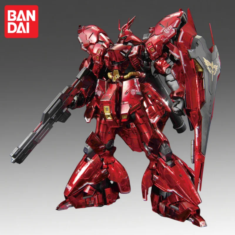

In Stock Bandai Original Rg 1/144 Rg-gundam Sazabi Action Figure Model Doll Brand New Boxed Anime Characters Toys Model Garage