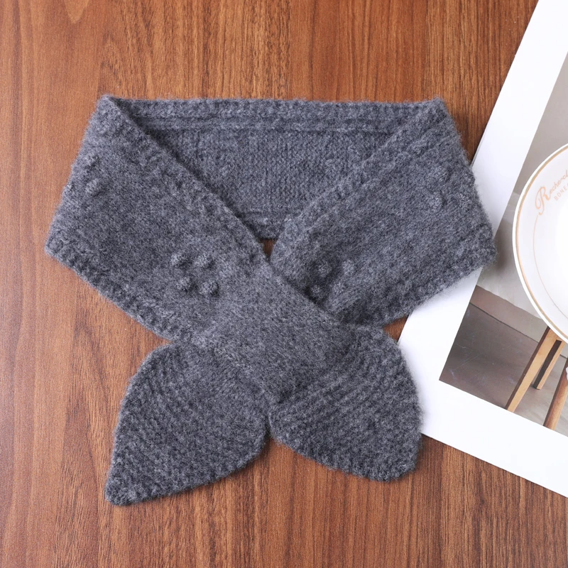 

Перфорированный шарф из 100% шерсти, легкий, удобный, приятный для кожи, модный, элегантный, пушистый, мягкий, однотонный, теплый аксессуар