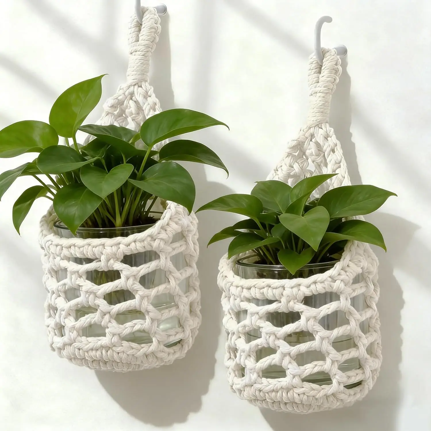 Boho Macrame Plant Hanger Net Bag Handmade Kitchen Fruit Vegetable Storage
