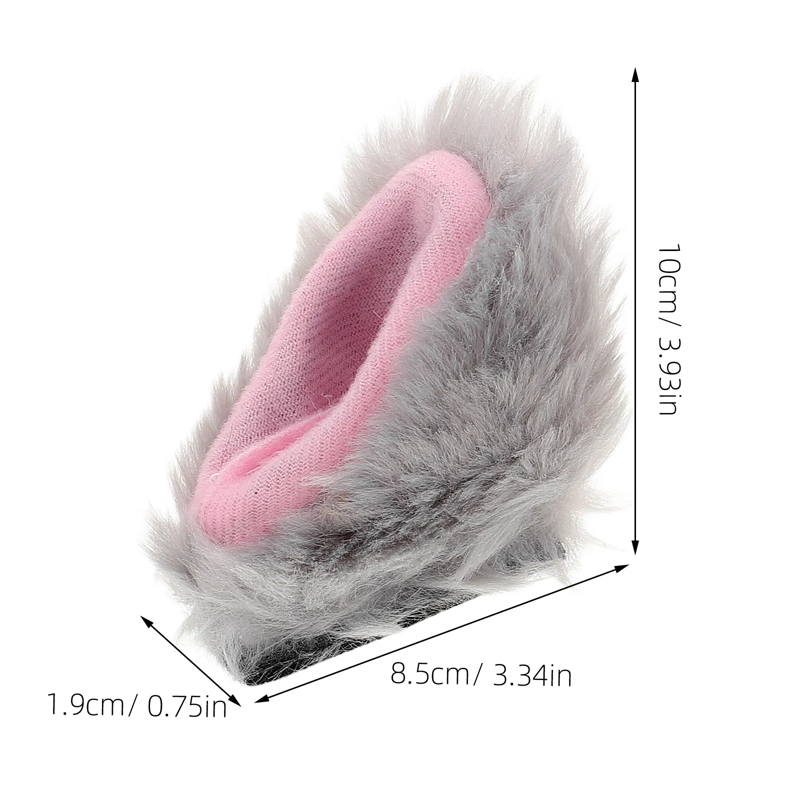 2Pcs Ear Decorative Accessories Creative Funny Motorcycle Electric Bike Scooter Decor Motorbike Accessories