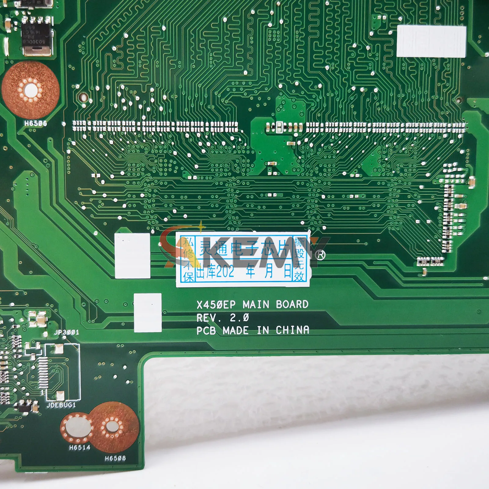 Placa base para ordenador portátil X450EP para ASUS VivoBook X452E A452E X450EP X450E placa base para portátil con CPU 100% pruebas OK envío rápido stk