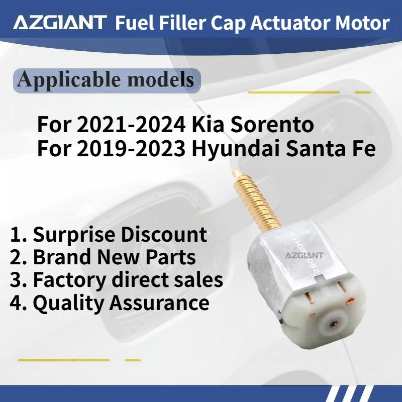 

For Kia Sorento 2021-2024/Hyundai Santa Fe 2019-2023 Car Fuel Filler Flap Open Lock Release Actuator Motor Brand new accessories