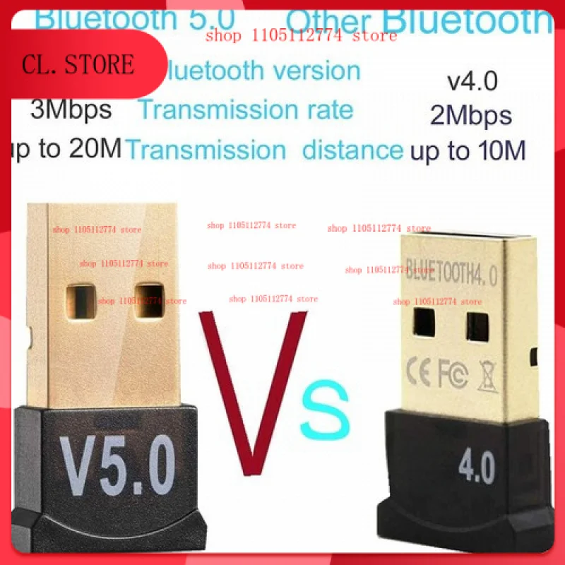 Mini USB Bluetooth Adapter Donlge for CSR Receiver for Windows 10/8/7/XP 5.0 4.0 2.0