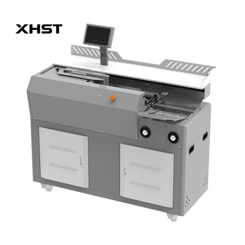 Super September Fast Speed Spine Glue and Side Glue Book Binding Machine