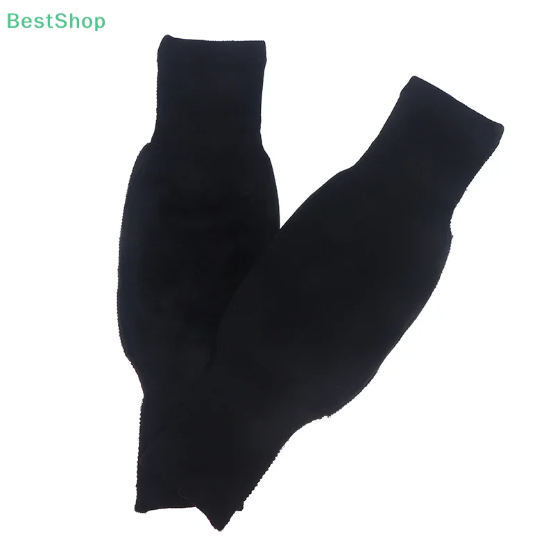 ♥ وسادات ركبة دافئة من الكشمير الشتوي، جوارب صوف سميكة لركوب الدراجات في الهواء الطلق، حماية مشتركة للجنسين ضد البرد